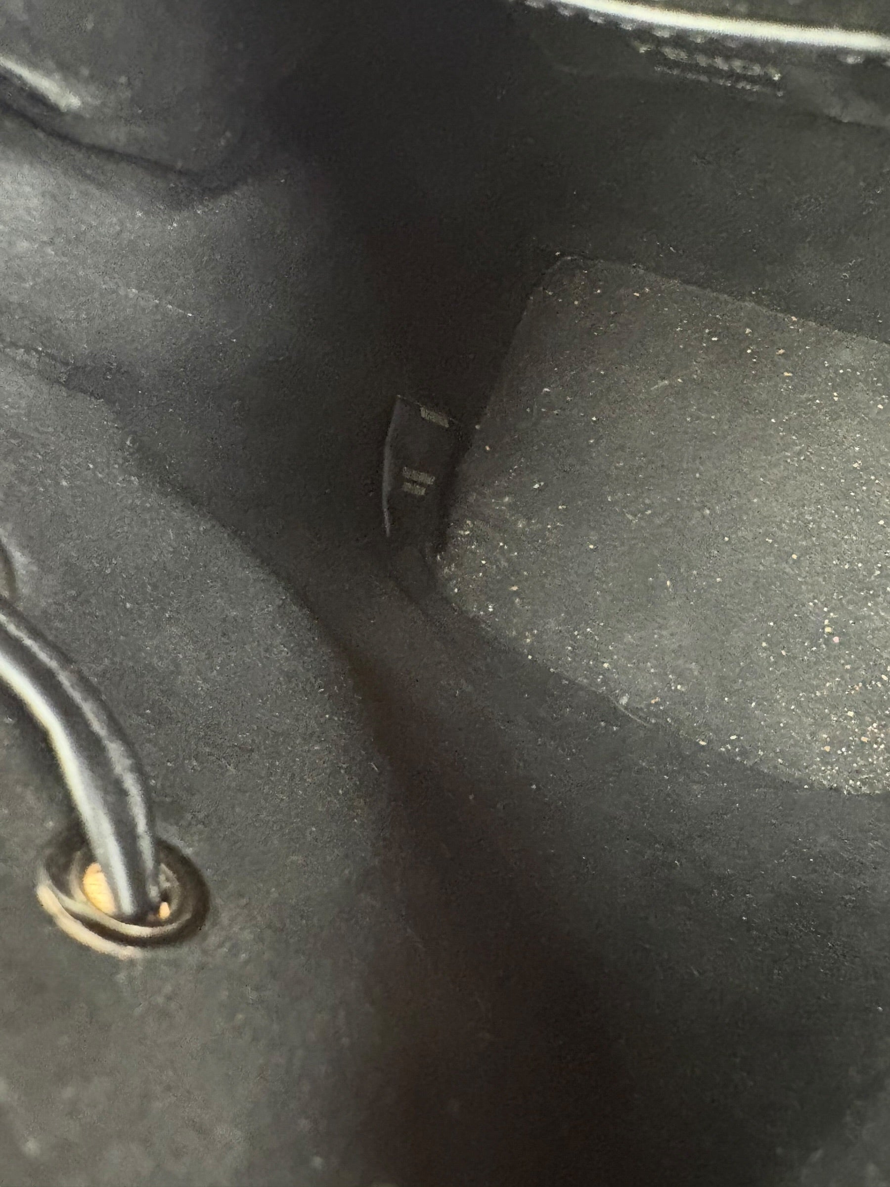 Fendi Black Mon Trésor Mini Bucket Bag
