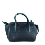 Vivienne Westwood Navy Leather Two Way Bag