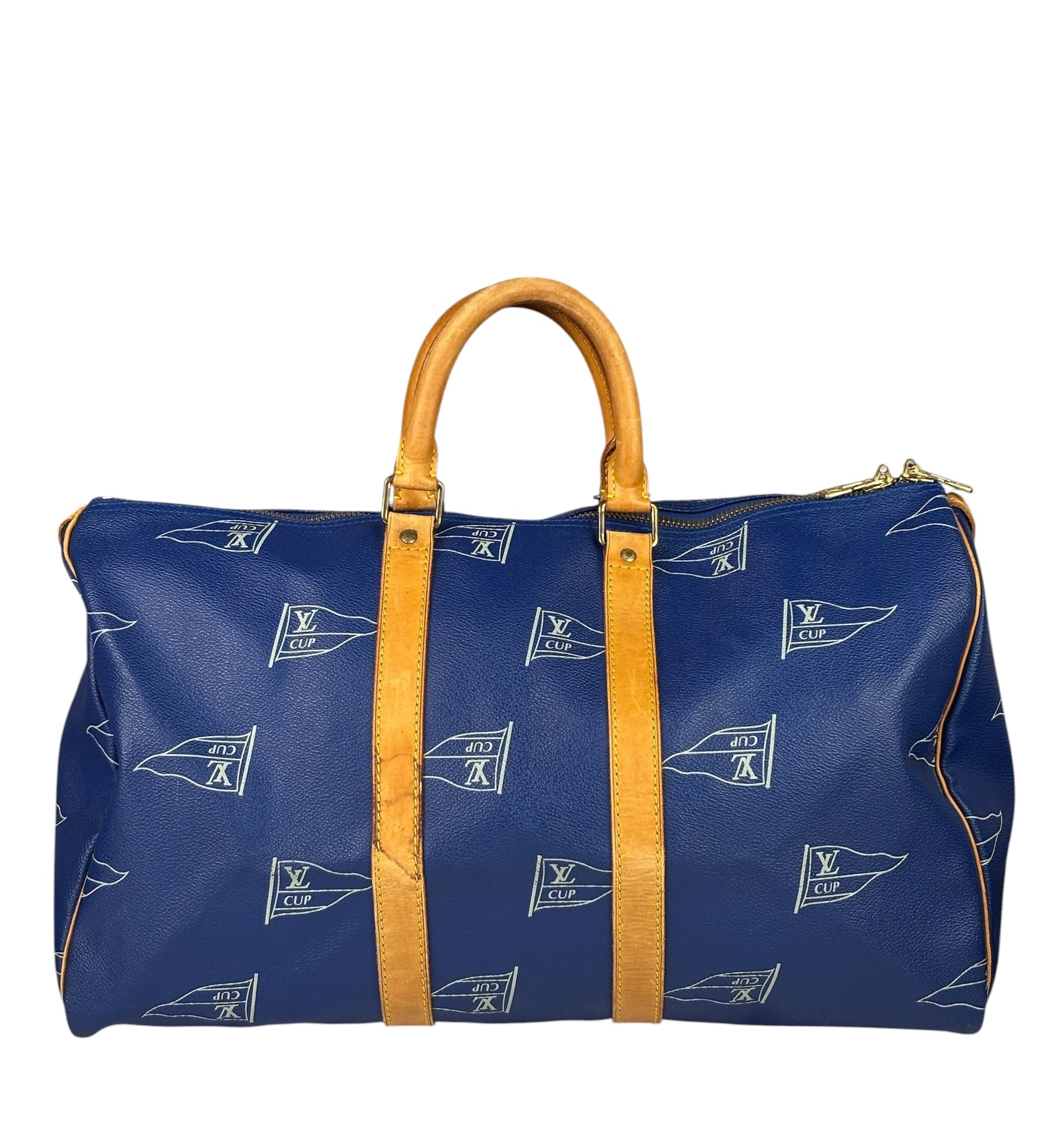 Louis Vuitton Blue America's Cup Keepall 45