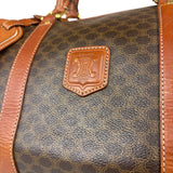 Celine Vintage Macadam Weekender Boston Bag