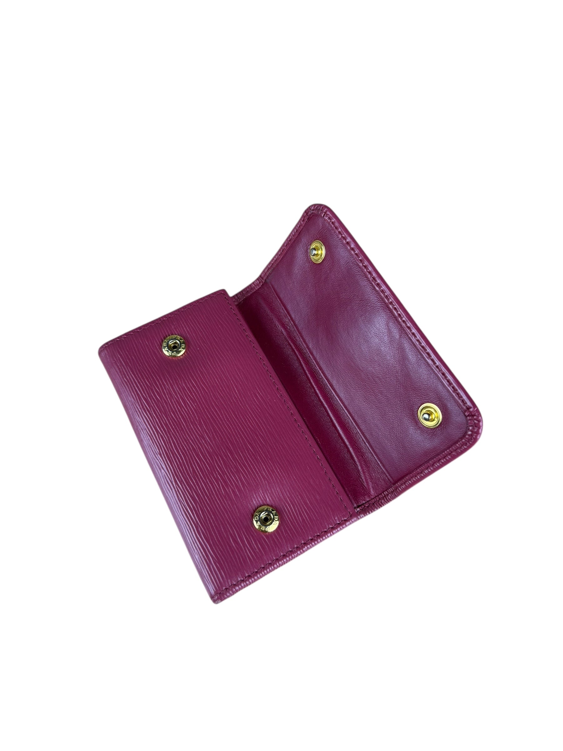 Prada Leather Key Holder