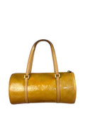Louis Vuitton Yellow Vernis Bedford Handbag