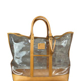 Louis Vuitton Limited Edition Transparent Vinyl Ambre Cabas Tote Bag GM