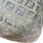 Fendi Vintage Blue Zucca Print Baguette