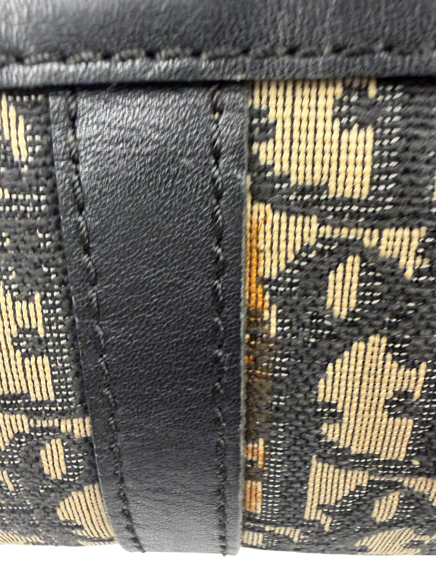 Christian Dior Vintage Trotter Boston Bag