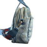 Chanel Blue CC Travel Line Tote Two-Way Bag