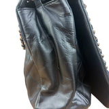 Chanel Black Leather Reissue 2.55 Flap Shoulder Bag 1999