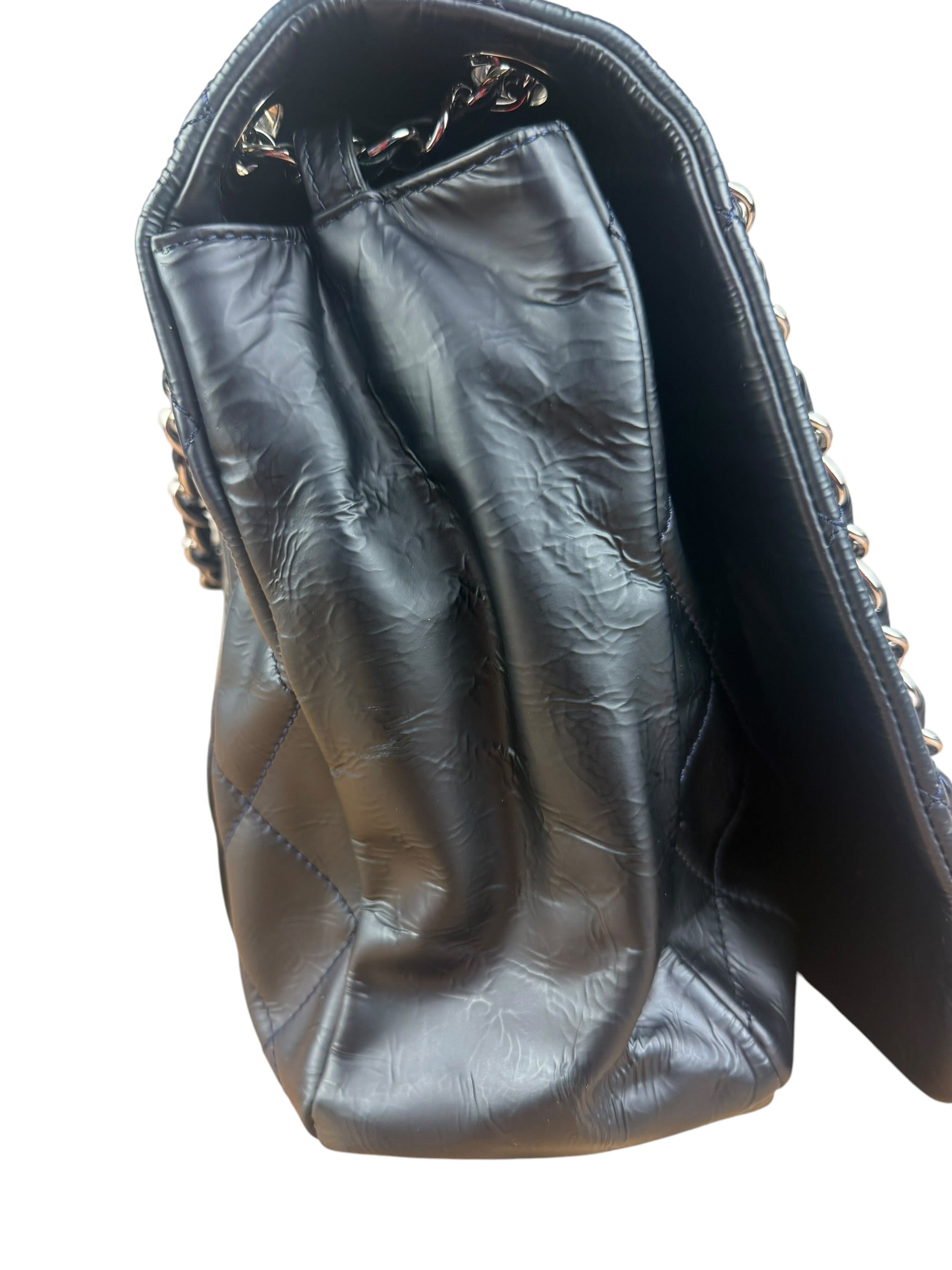 Chanel Black Leather Reissue 2.55 Flap Shoulder Bag 1999