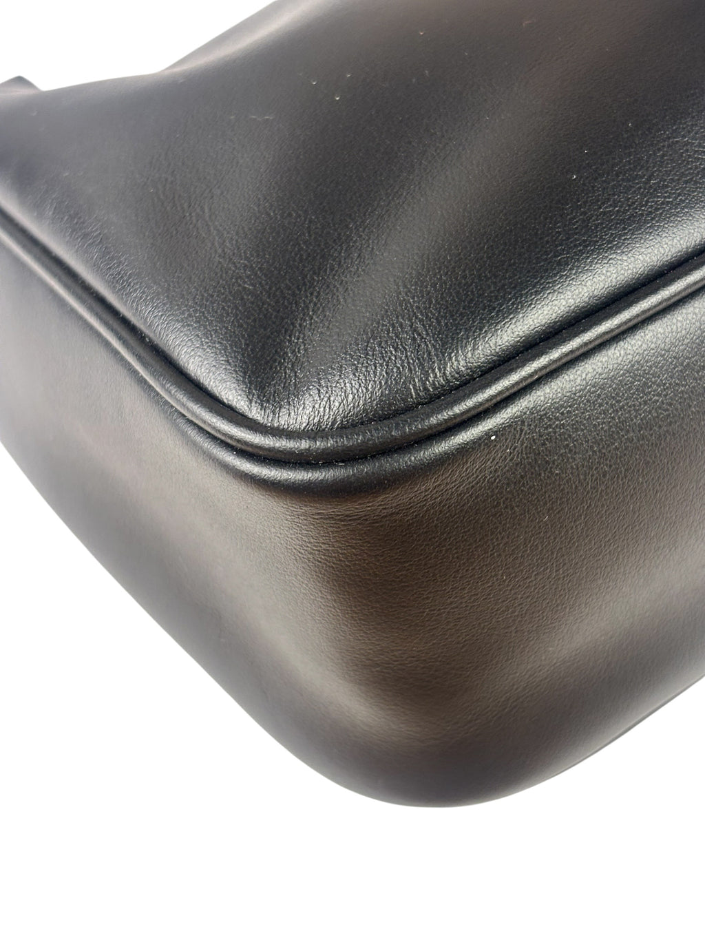 Prada Black Saffiano Leather Re-Edition Two-Way Bag