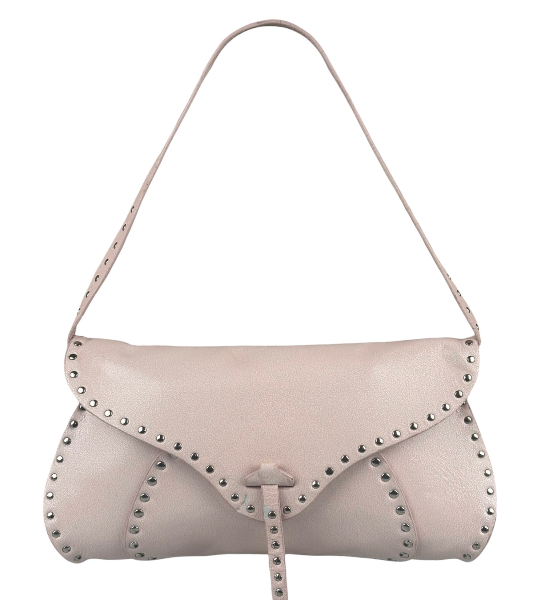 Celine Vintage Pink Triomphe Poulbot Shoulder Bag