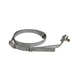 Balenciaga Silver GlitterLeather Triangle Two-Way Bag