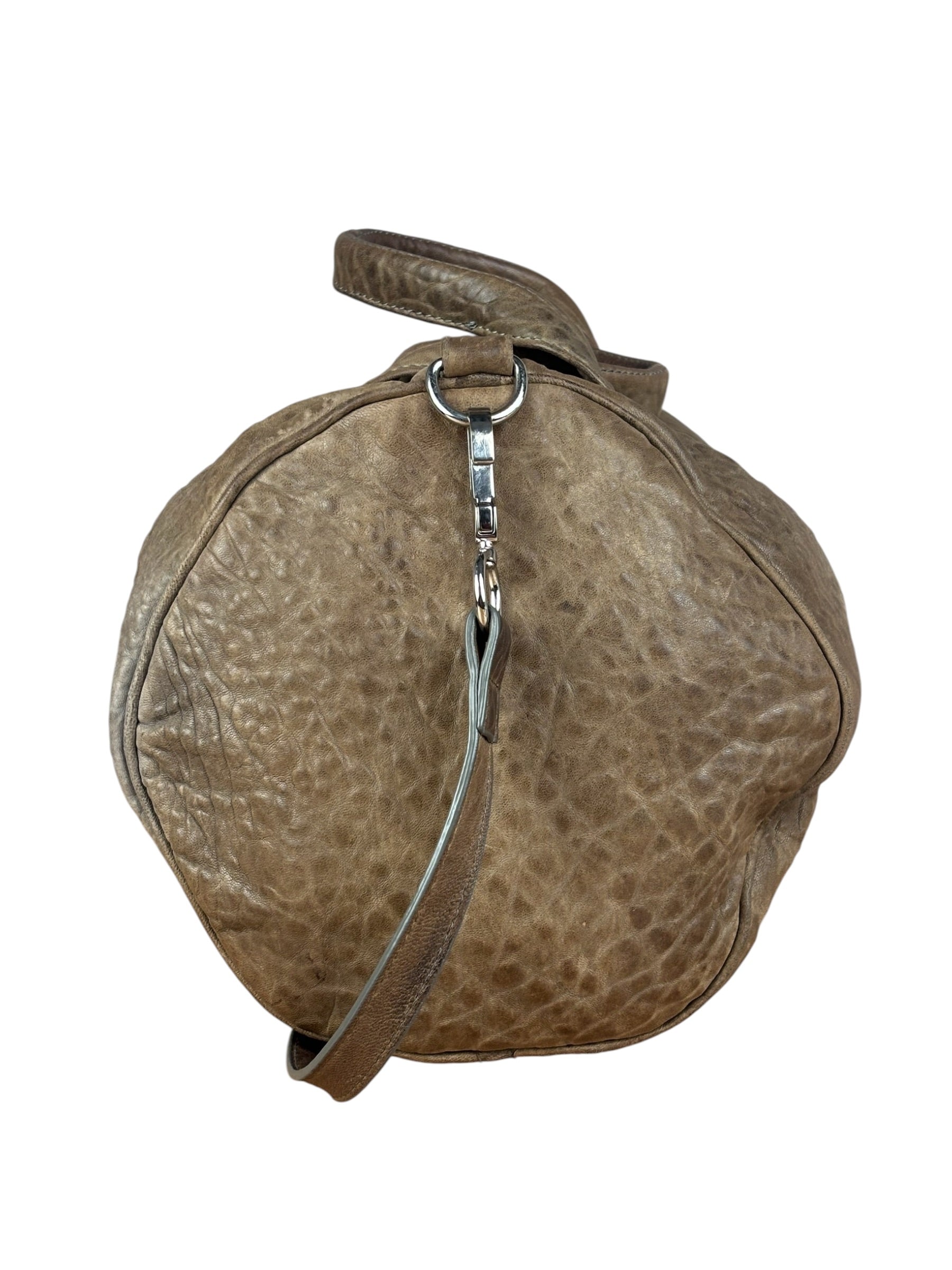Alexander Wang Tan Beige Leather Rocco Satchel Two-Way Bag