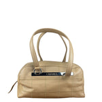 Chanel Beige Caviar Chocolate Bar Boston Bag