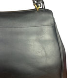 Balenciaga Large Rodeo Leather 2Way Handbag Black