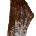Mitsukoshi Vintage Brown Fur Shawl