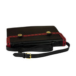 Yves Saint Laurent Vintage Black Leather Briefcase Two-Way Bag