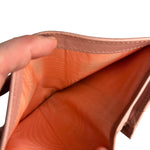 Prada Pink Saffiano Leather Compact Wallet