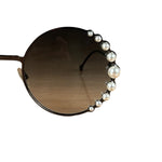 Fendi FF Ribbons & Pearls Round Sunglasses 0295/S