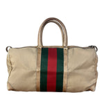 Gucci Vintage Canvas Duffle Bag