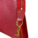 Louis Vuitton Red Epi Leather Pochette