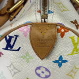 Louis Vuitton x Takashi Murakami White Monogram Speedy 30