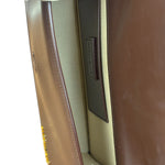 Jacquemus Dark Brown Leather Le Bambino Shoulder Bag