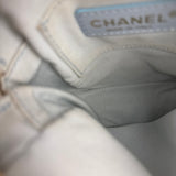Chanel White Quilted Lambskin My Perfect Camera Bag Early 2020's