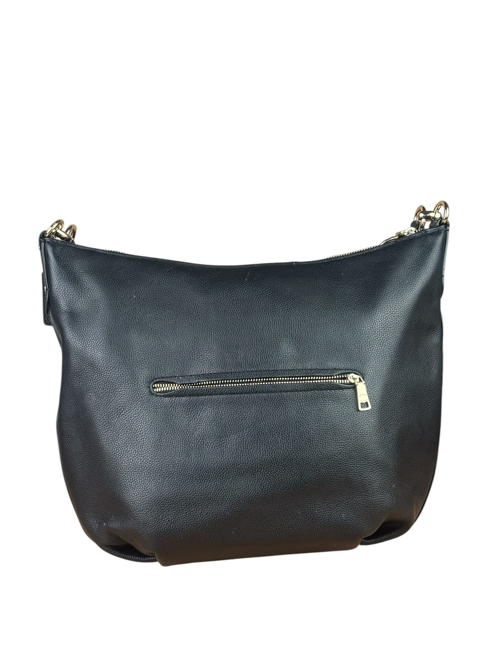 Coach Black Pebbled Leather Laurel Hobo Bag