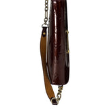 Louis Vuitton Burgundy Monogram Vernis Sunset Boulevard Shoulder Bag