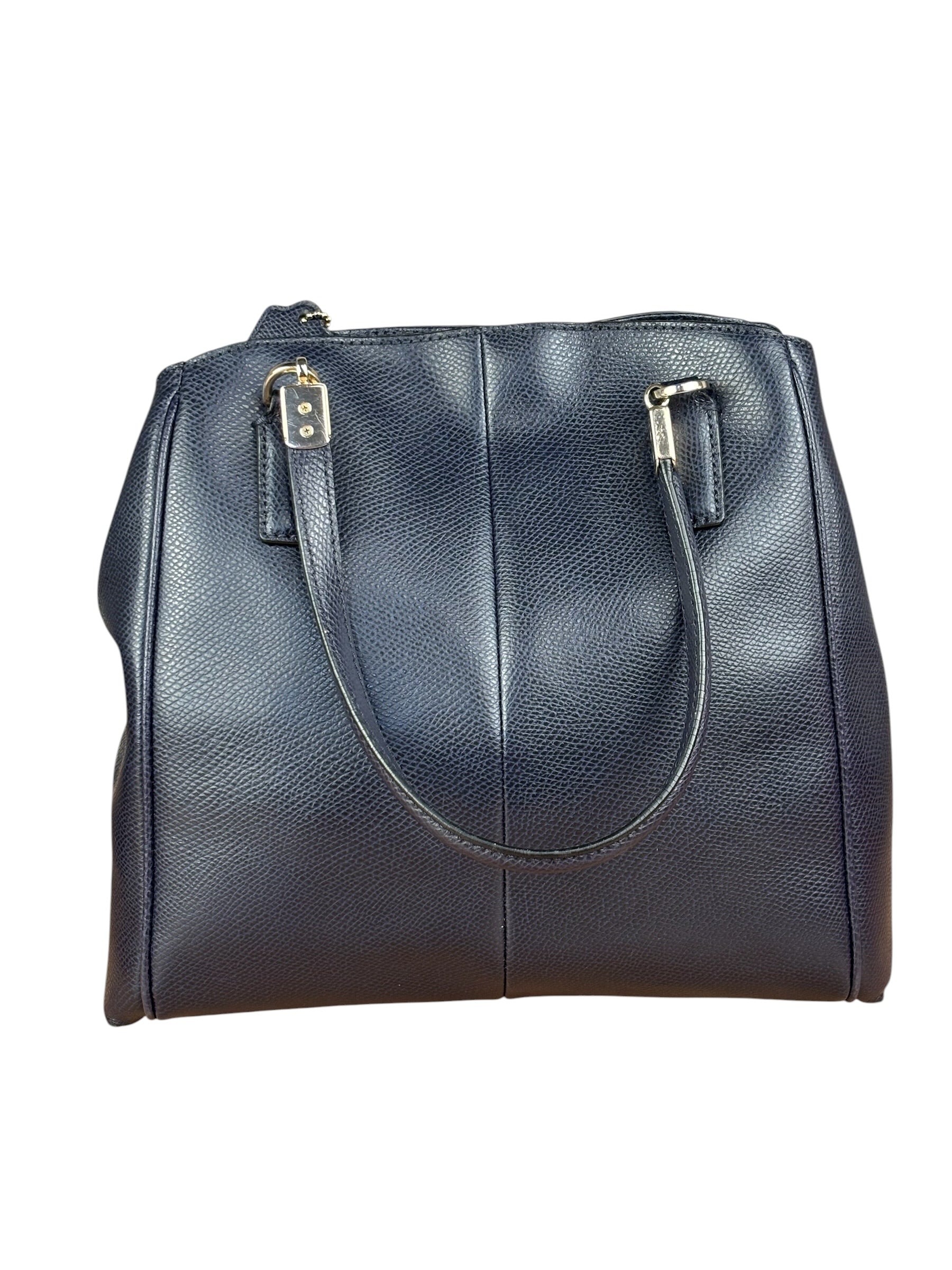 Coach Vintage Navy Leather 2Way Bag