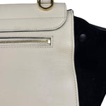 Celine Trapeze Leather 2Way Python Handle Handbag