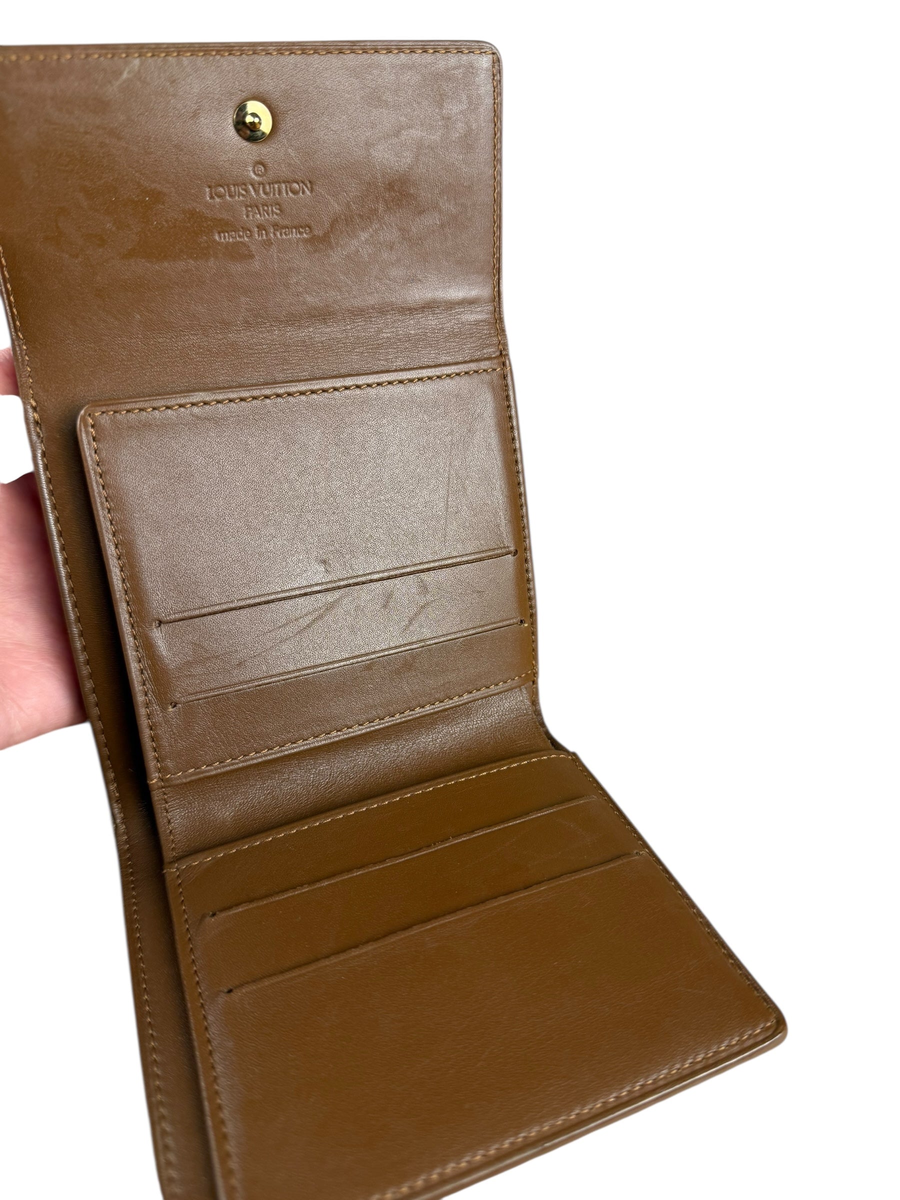Louis Vuitton Vernis Compact Wallet