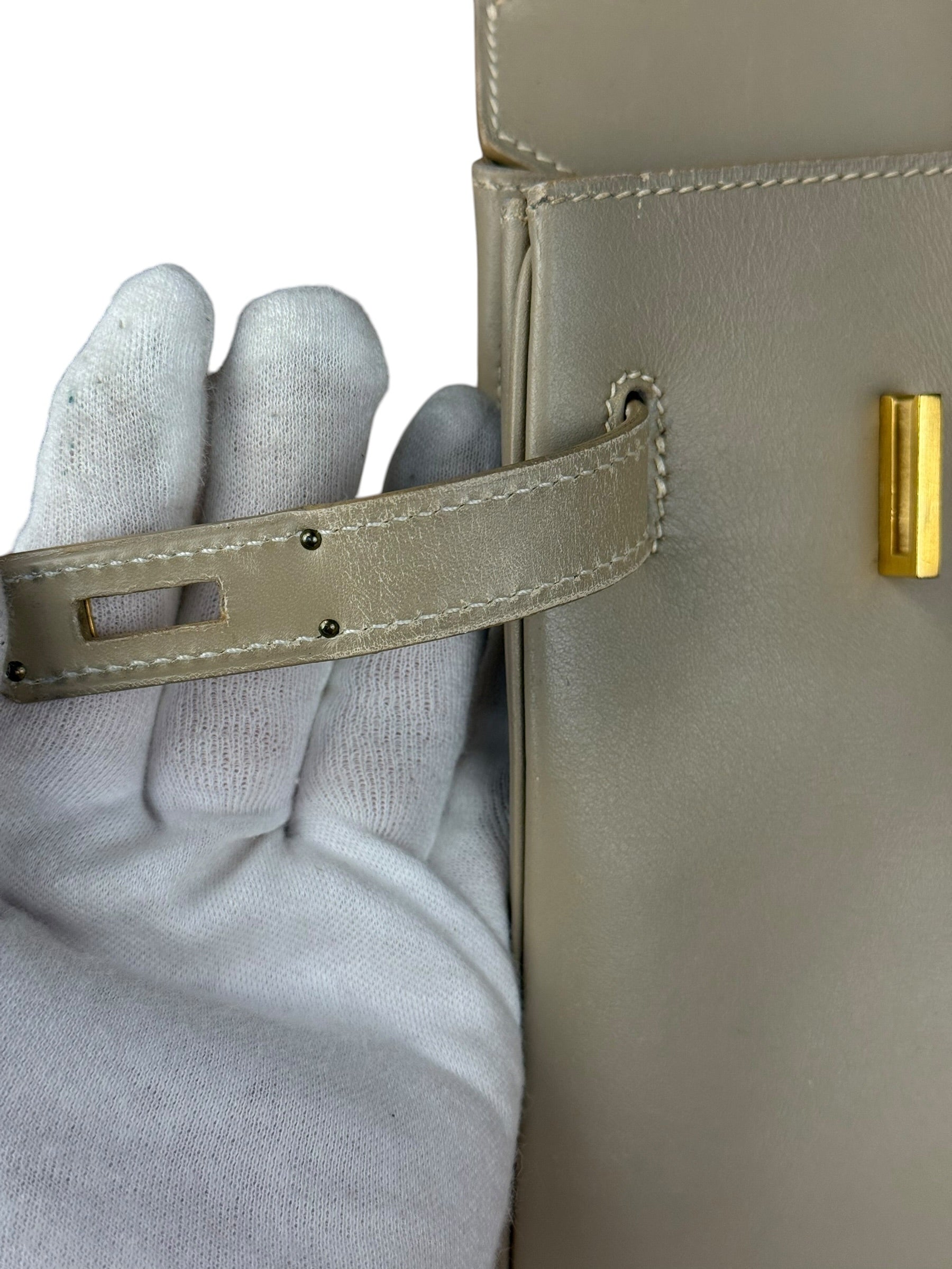 Hermes Birkin 30 Argile Box Brushed Gold 2003