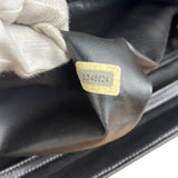 Chanel Vintage Black Quilted Leather Chain Tote/Shoulder Bag 1999