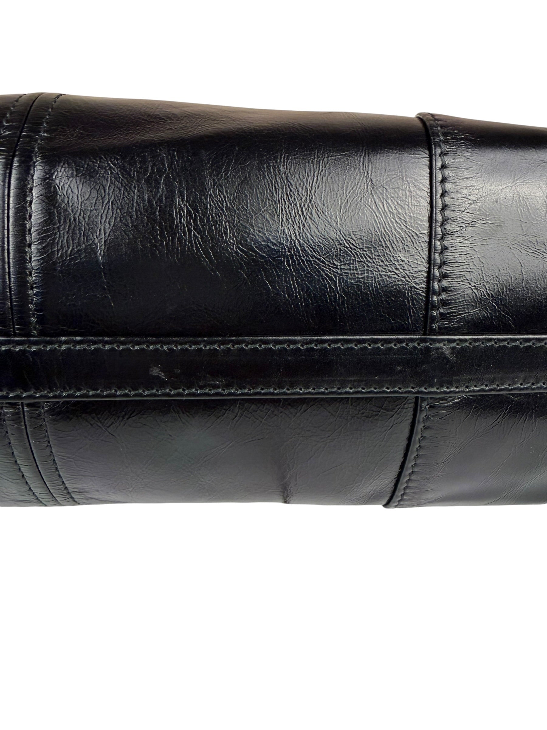 Prada Black Bonnie Calfskin Shoulder Bag