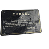 Chanel Vintage Black Leather In The Business Flap Handbag 1996