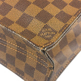 Louis Vuitton Damier Ebene Sac Plat Tote Bag MM