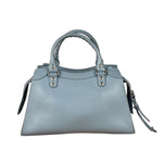 Balenciaga Light Blue Leather Neo Classic City Bag