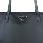 Prada Black Tessuto Nylon Zip Tote Large