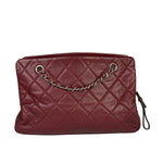 Chanel Burgundy Caviar Quilted Leather Tote 2010