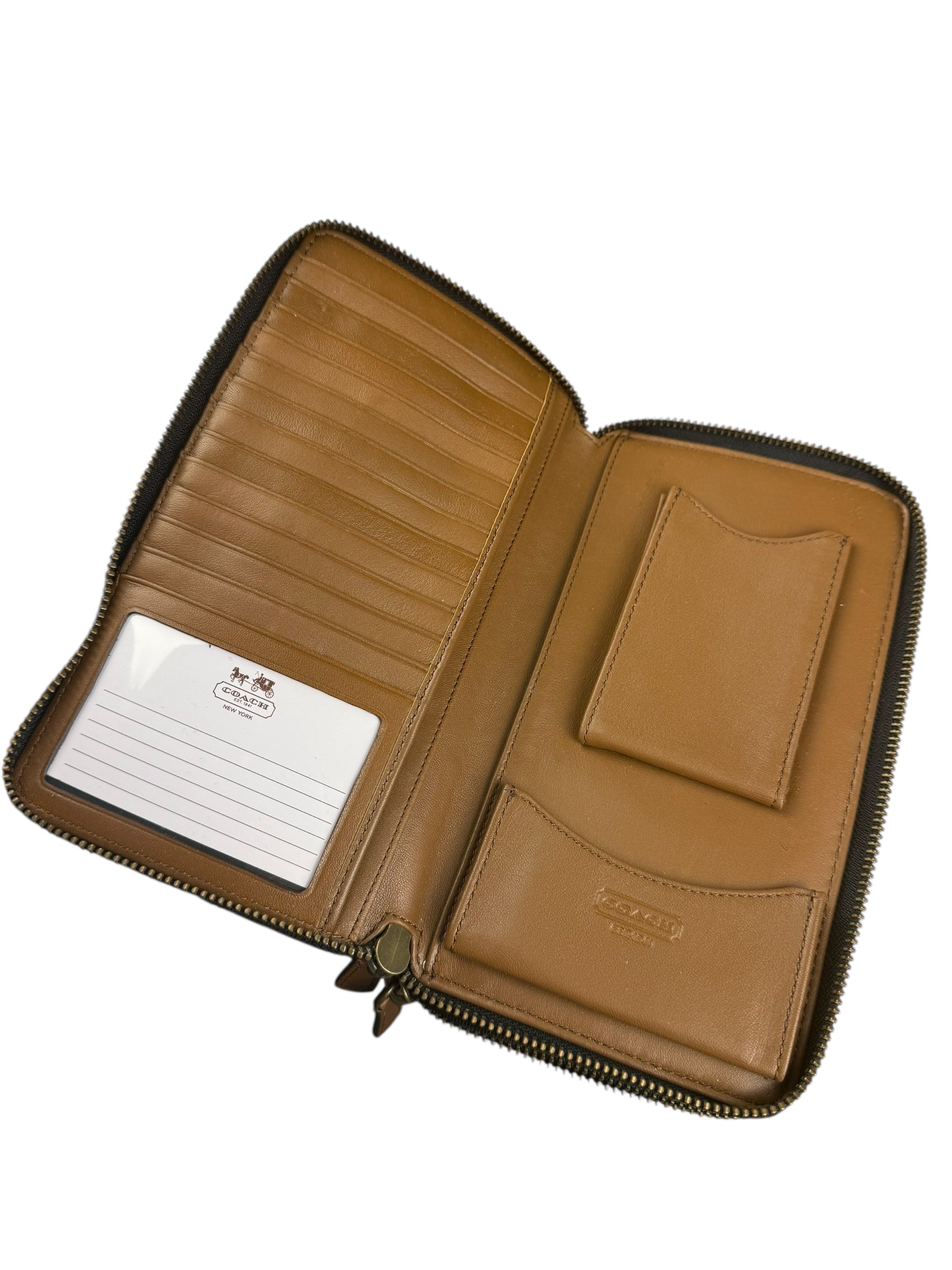 Coach Double Zip Travel Organizer