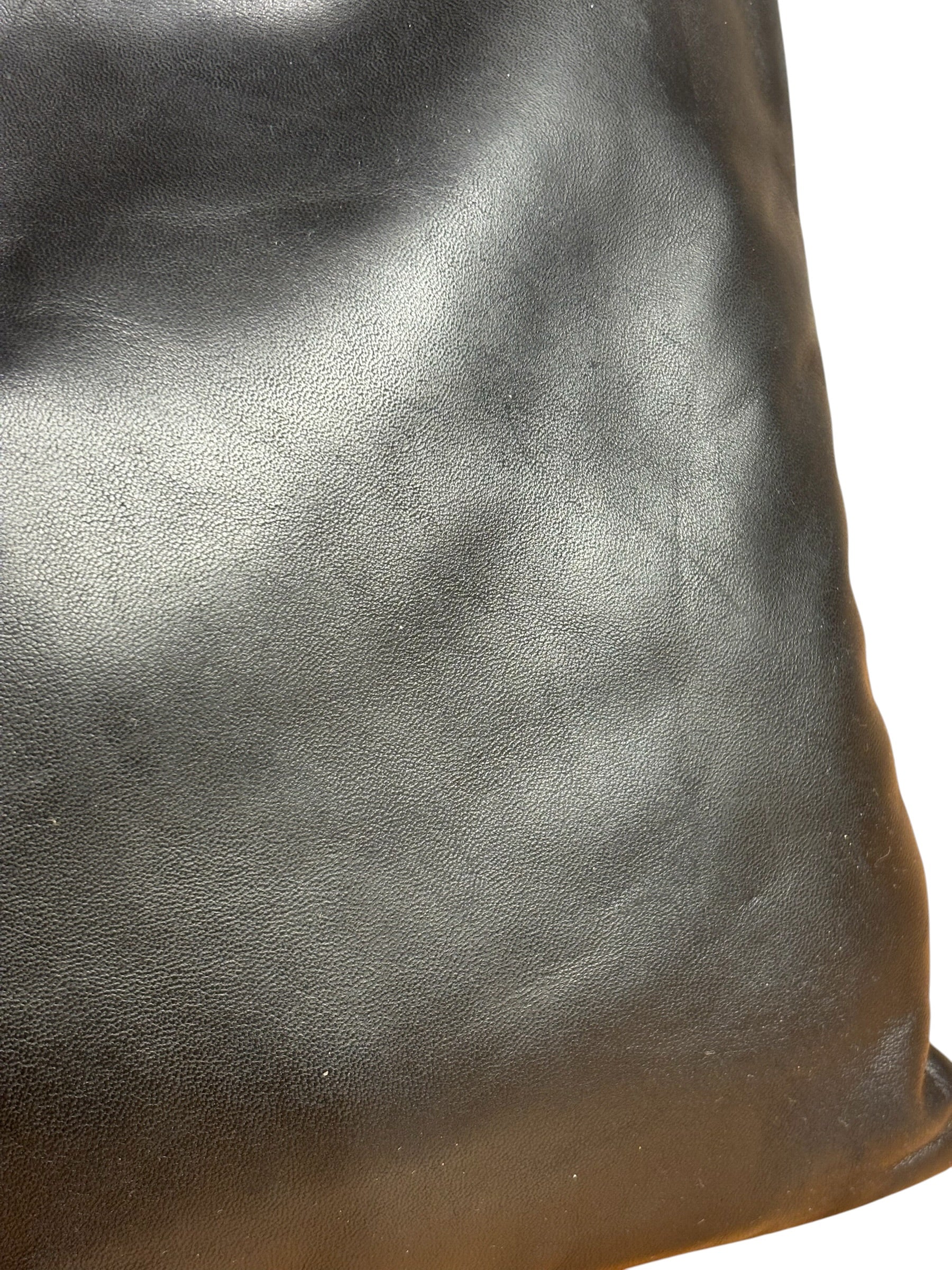 Prada Black Leather Sleek P&D Crossbody Bag