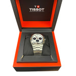 Tissot PRX Chronograph 42mm White & Navy Dial