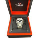 Tissot PRX Chronograph 42mm White & Navy Dial