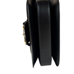 Gucci Black Leather Horsebit 1955 Shoulder Bag