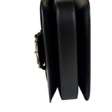 Gucci Black Leather Horsebit 1955 Shoulder Bag