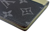 Louis Vuitton Black/Olive Monogram Bi-Fold Card Holder
