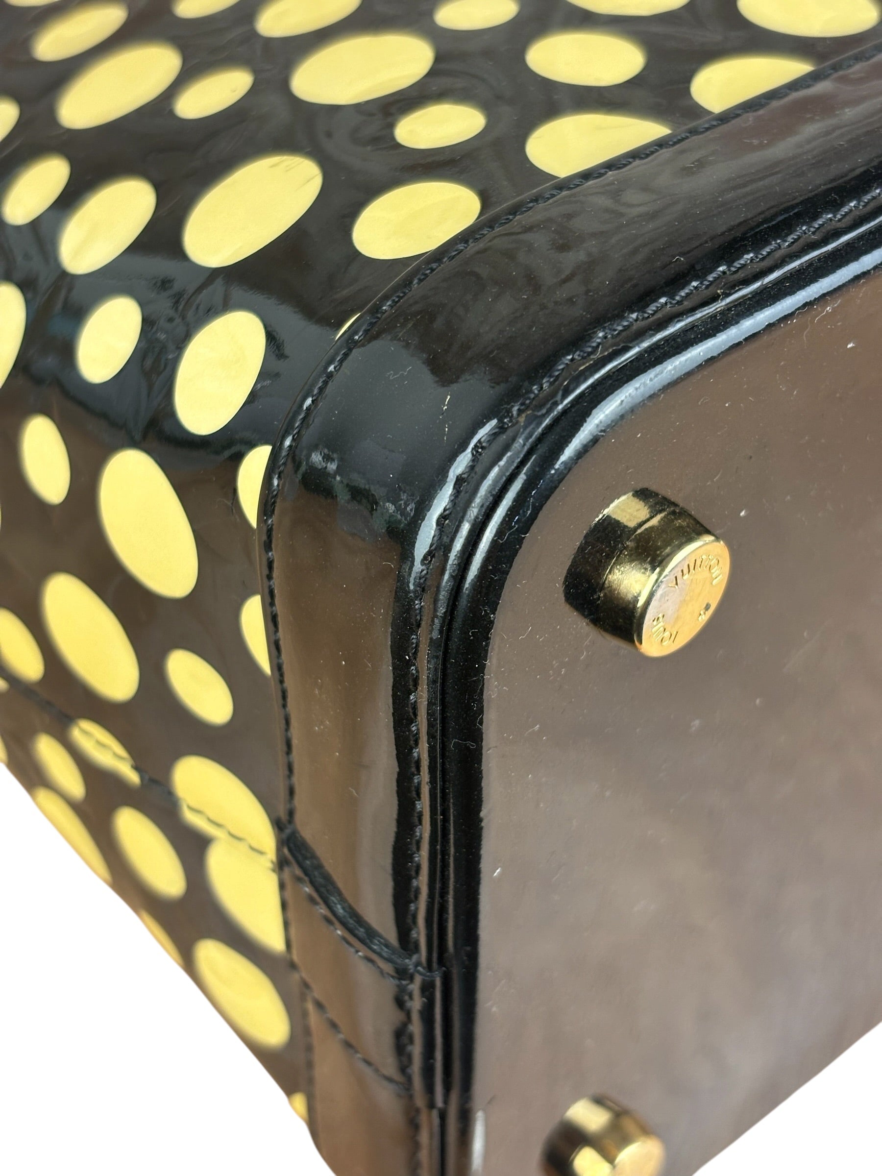 Louis Vuitton x Yayoi Kusama Infinity Dots Lockit Hand Bag MM