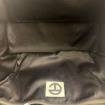 Telfar Black Leather Unisex Shopping Bag