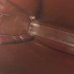 Gucci Croc-Trim Leather Briefcase